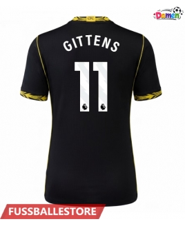 Günstige Chelsea Jamie Gittens #11 Auswärtstrikot Damen 2026-27 Kurzarm